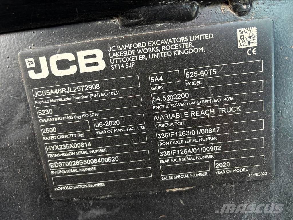 JCB 525-60 텔러 핸들러