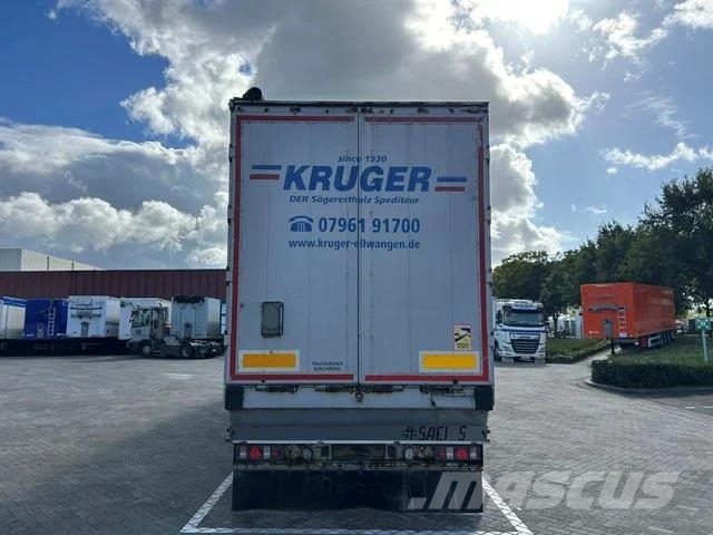 Reisch RSBS-3-ST13 - 86m3 Seitentür BPW Alcoa Schubbodenauflieger
