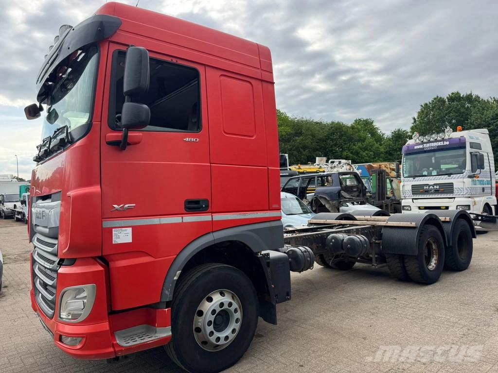 DAF XF 106.480 **6X4-GERMAN TRUCK-ZF INTARDER** Chassis met cabine