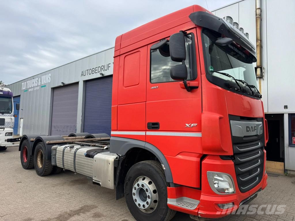 DAF XF 106.480 **6X4-GERMAN TRUCK-ZF INTARDER** Chassis met cabine
