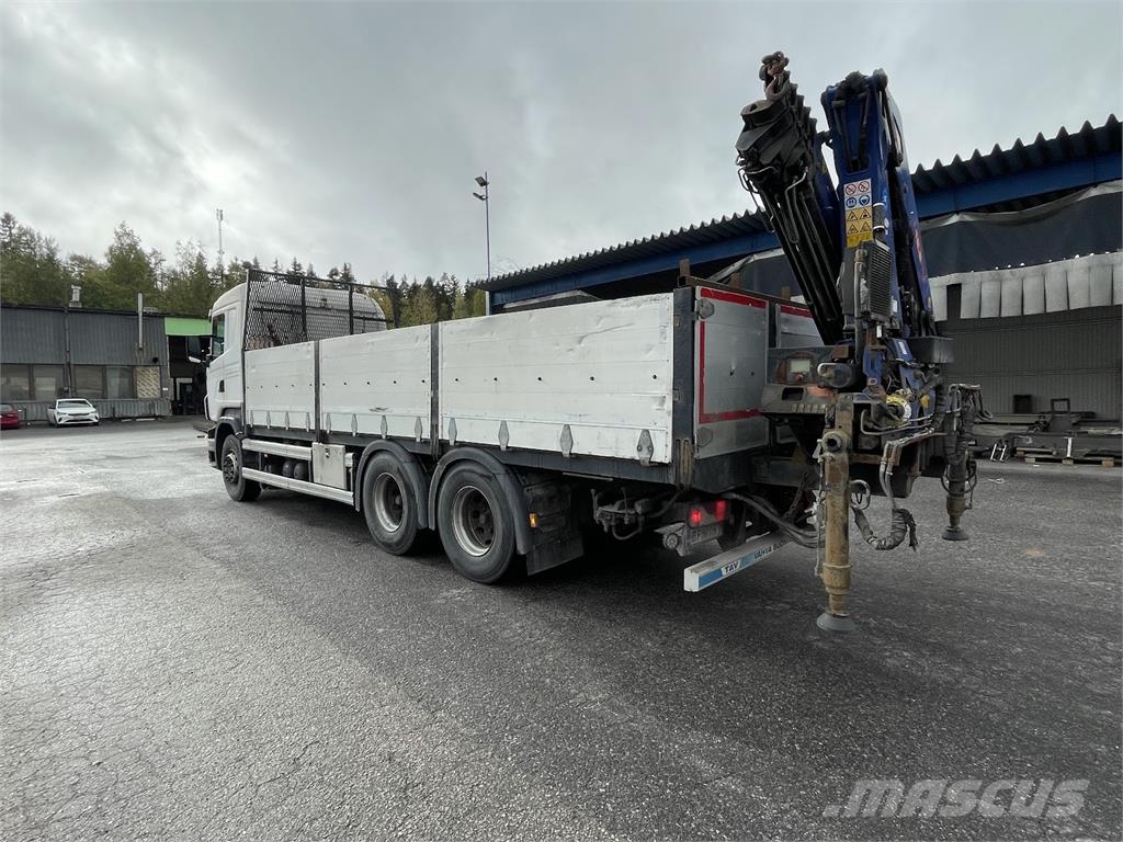 Scania R500 Smagās mašīnas ar celtni