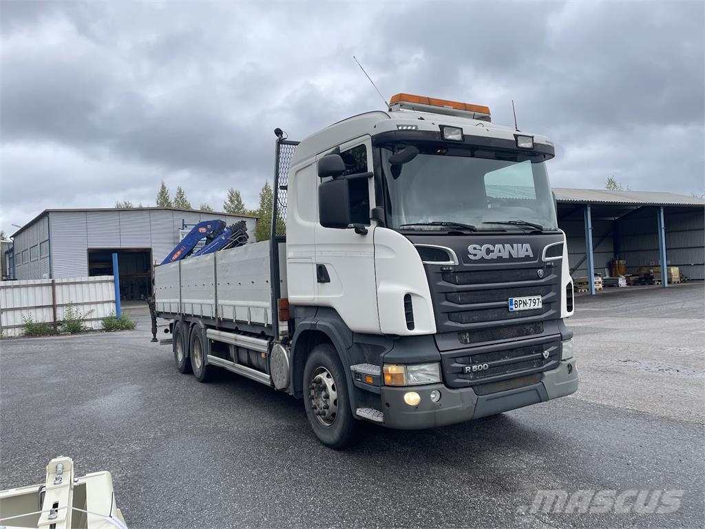 Scania R500 Smagās mašīnas ar celtni