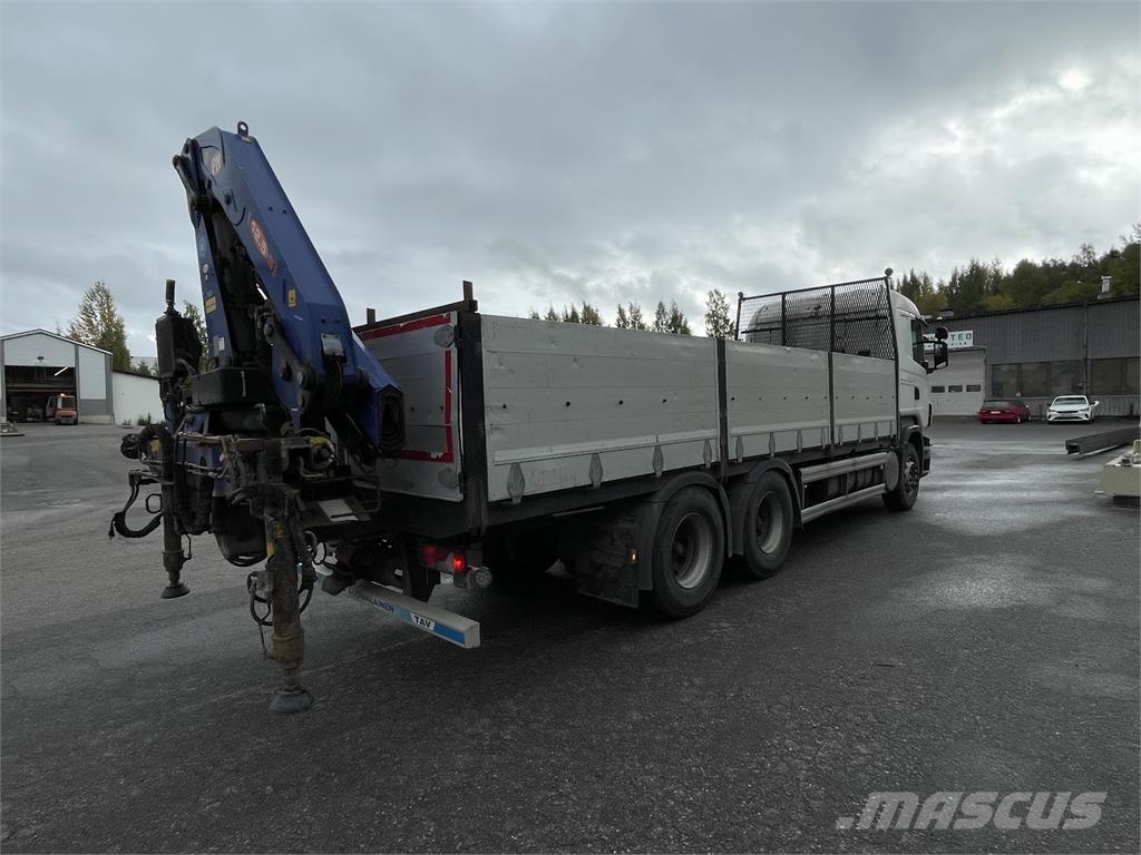 Scania R500 Smagās mašīnas ar celtni