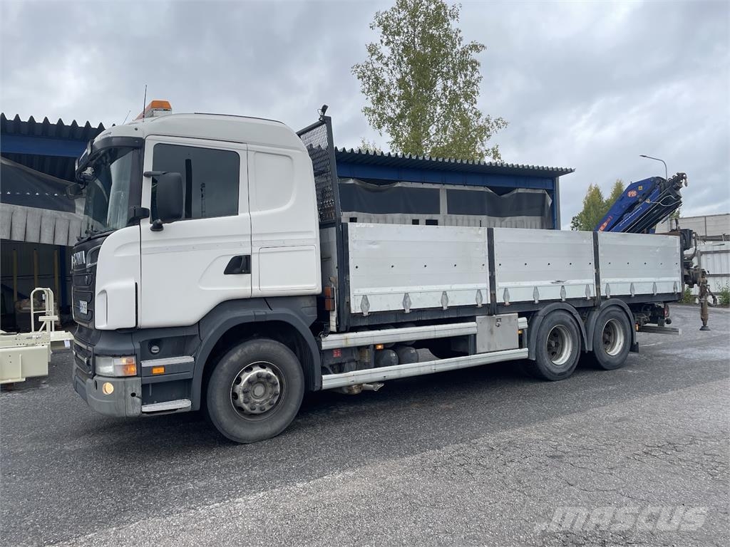 Scania R500 Smagās mašīnas ar celtni