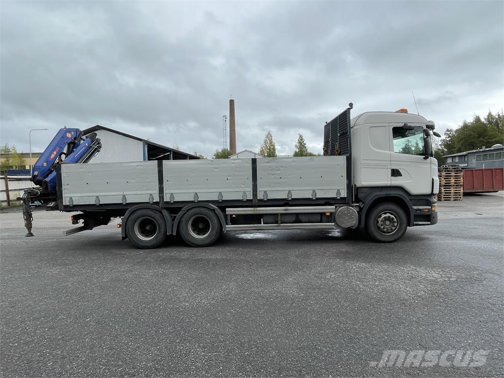 Scania R500 Smagās mašīnas ar celtni