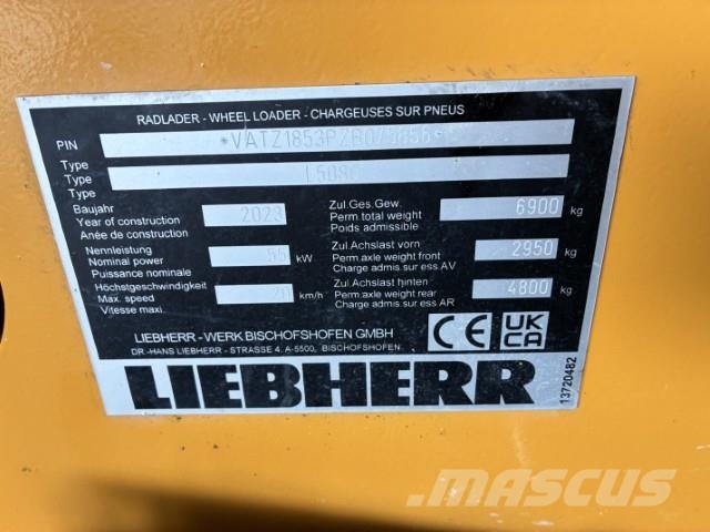 Liebherr L 508 Compact Iekrāvēji uz riteņiem