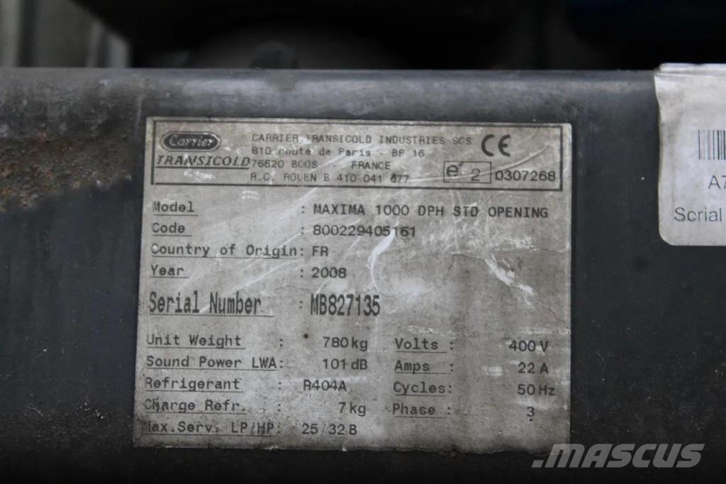 KMA MWD18 carrier maximo 1000 Remolques con temperatura controlada