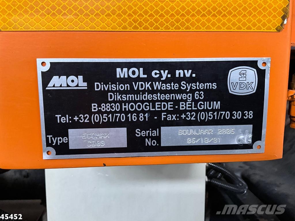Volvo FM 260 VDK 12m³ 폐기물 수거 트럭