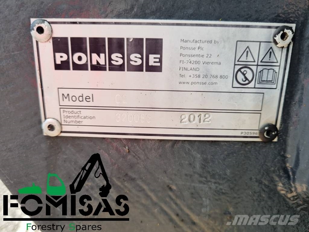 Ponsse C2 Crane frame 하비스터 크레인