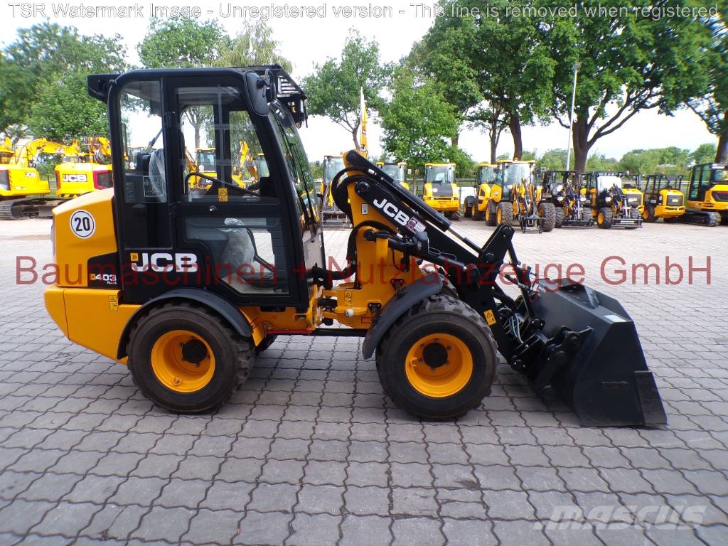 JCB 403 PLUS 50PS Kabine BJ 23 Demo Rataslaadurid