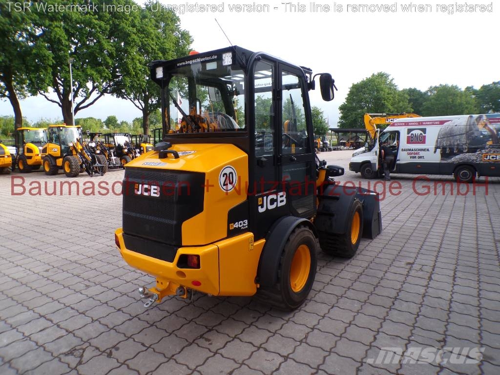 JCB 403 PLUS 50PS Kabine BJ 23 Demo Rataslaadurid