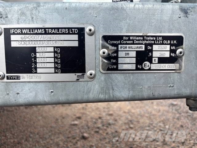 Ifor Williams utförsäljning HBE 506 ماكينات زراعية - غير ذلك