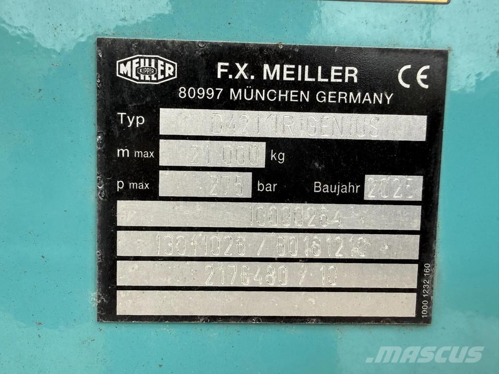 Meiller 3-Seiten-Kipper Aufbau Transport - Övriga