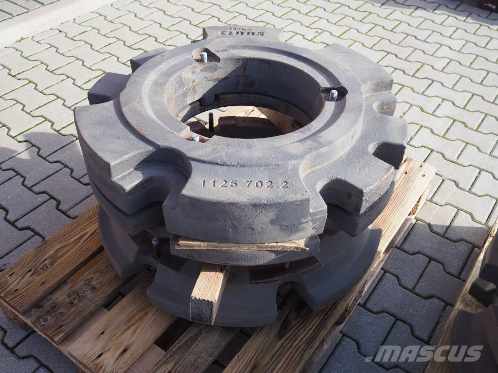 CLAAS Arion / Axion set of wheel weights for 38” wheels Інше додаткове обладнання для тракторів