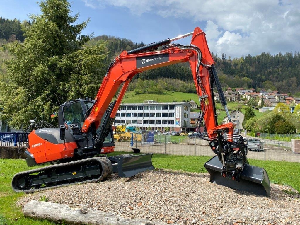 Kubota KX085-5 GL OilQuick EC209 TILTROTATOR OQ45-5 NEU 中型挖掘机