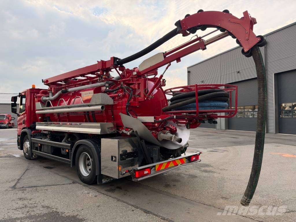 Scania P280 4x2 Simon Moos SLS1648 8.000 l. Combi Kombi vozila/ vakum kamioni