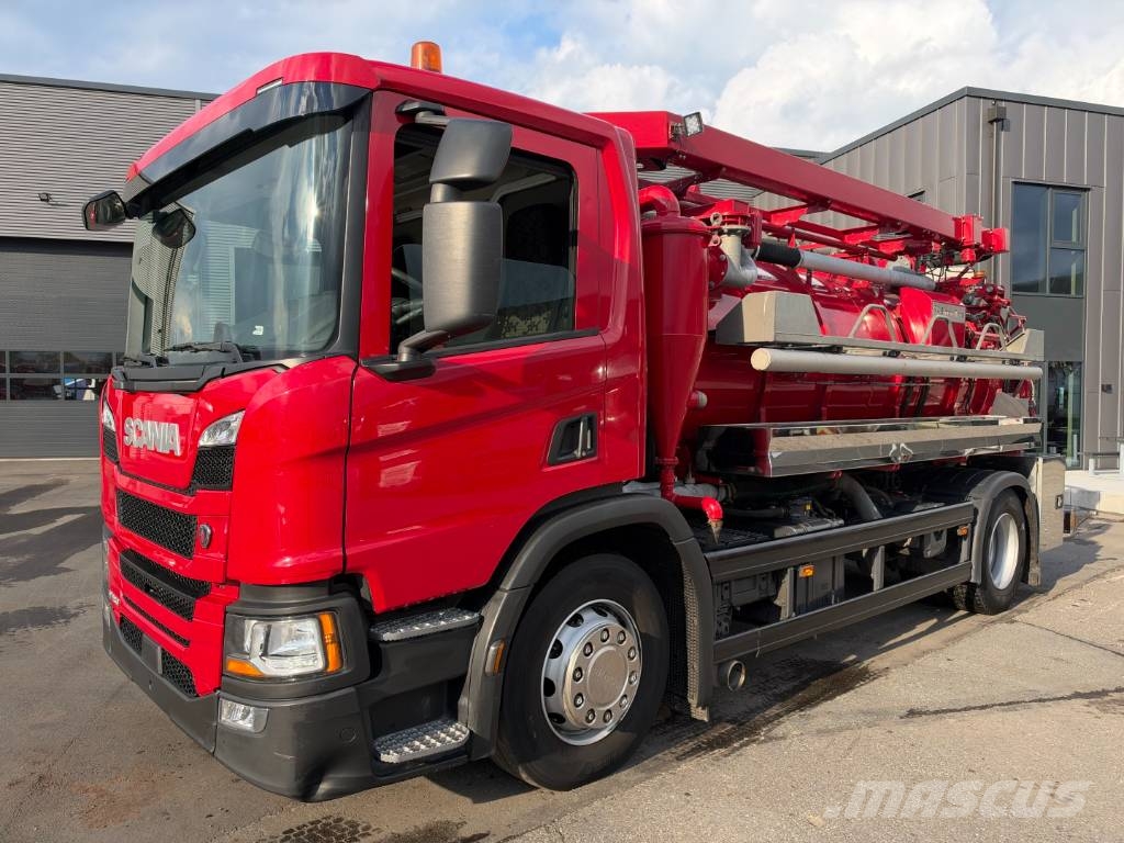 Scania P280 4x2 Simon Moos SLS1648 8.000 l. Combi Kombi vozila/ vakum kamioni