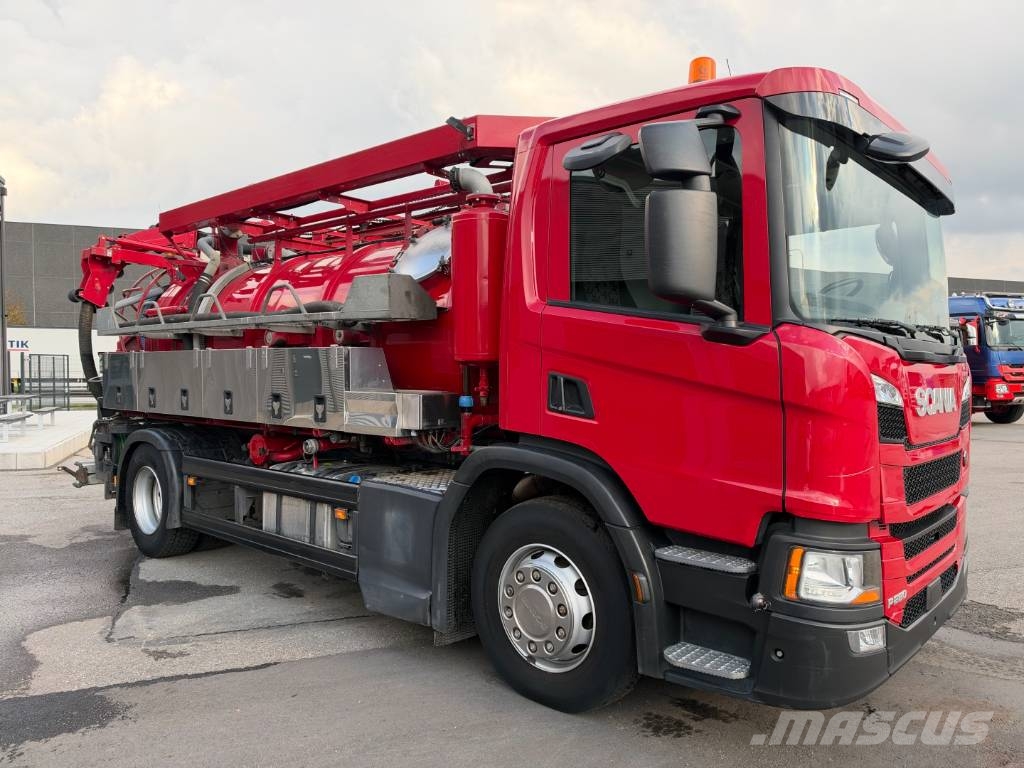 Scania P280 4x2 Simon Moos SLS1648 8.000 l. Combi Kombi vozila/ vakum kamioni