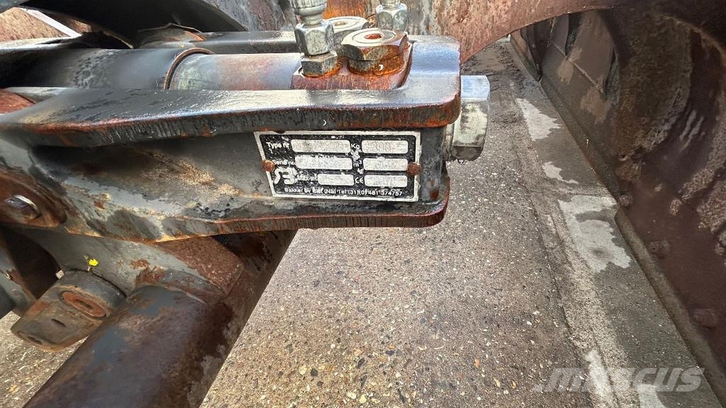 Bakker 100 cm / 60 cm knijper dubbele cilinder Componenti idrauliche