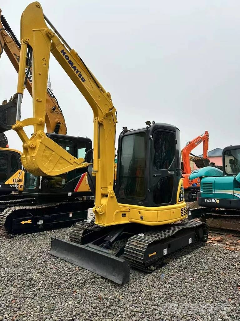 Komatsu PC 55 MR Mini bagri <7t