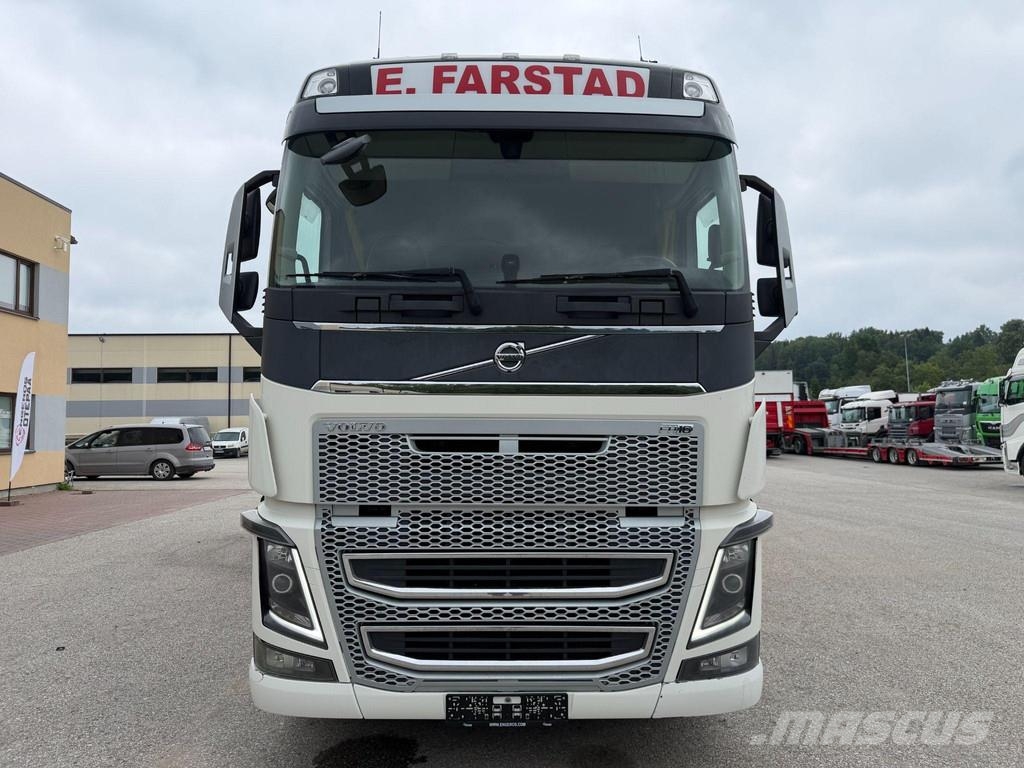 Volvo FH16 750 6X4 EURO5 + PALFINGER PK18002-EH Sunkvežimiai su dengtu kėbulu