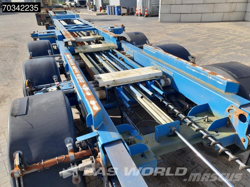 Renders - Has 3 axles Liftachse Mutl 45ft Containertrailer