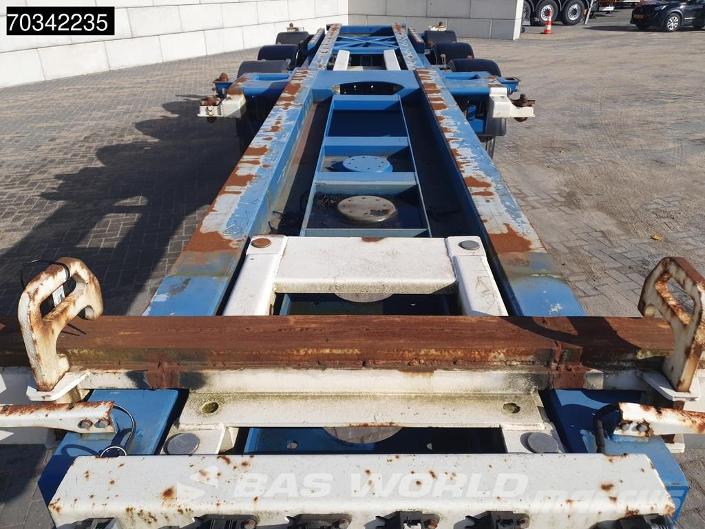 Renders - Has 3 axles Liftachse Mutl 45ft Containertrailer