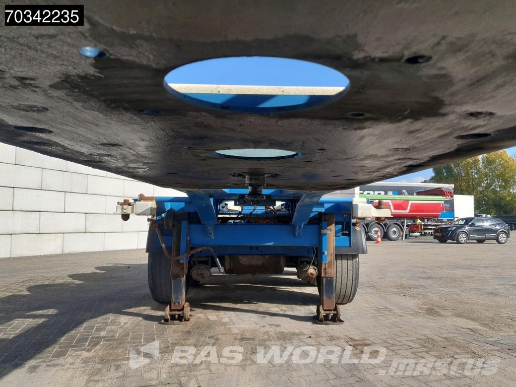 Renders - Has 3 axles Liftachse Mutl 45ft Containertrailer