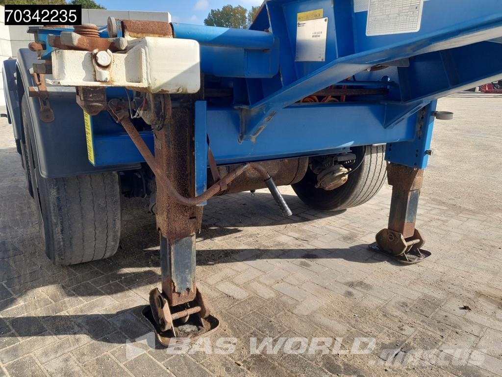 Renders - Has 3 axles Liftachse Mutl 45ft Containertrailer
