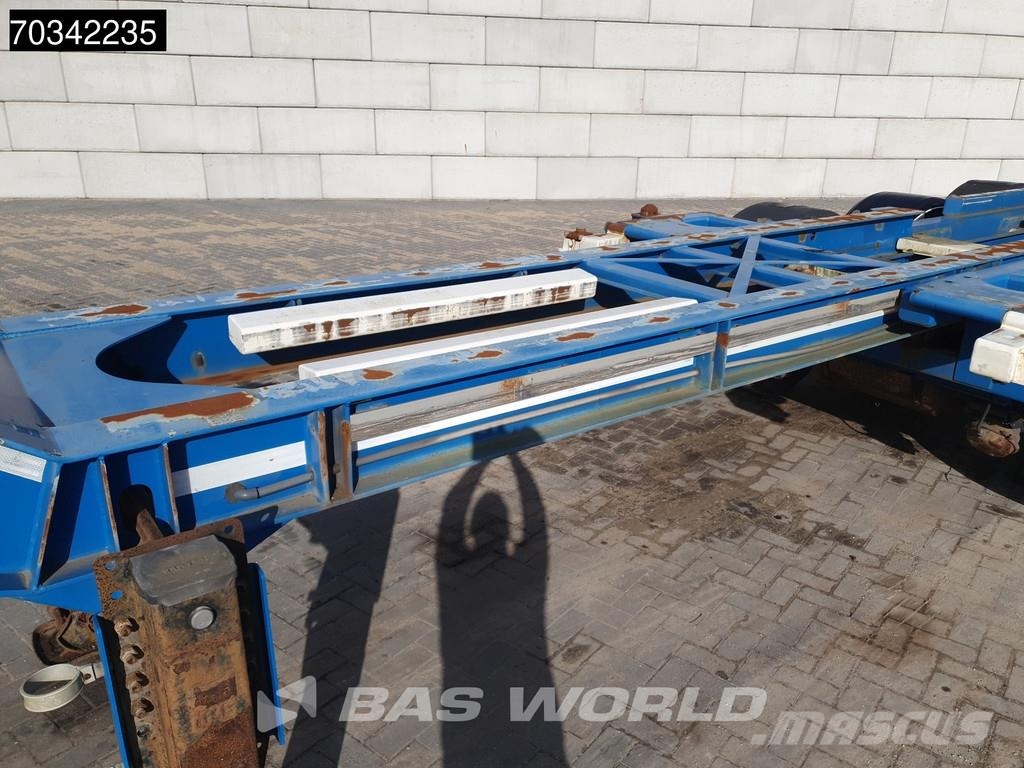 Renders - Has 3 axles Liftachse Mutl 45ft Containertrailer