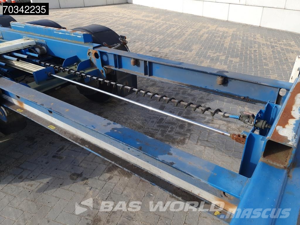 Renders - Has 3 axles Liftachse Mutl 45ft Containertrailer