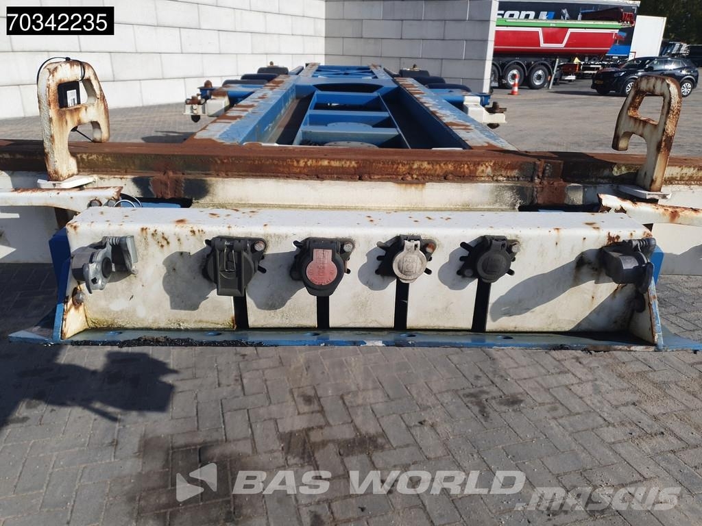 Renders - Has 3 axles Liftachse Mutl 45ft Containertrailer