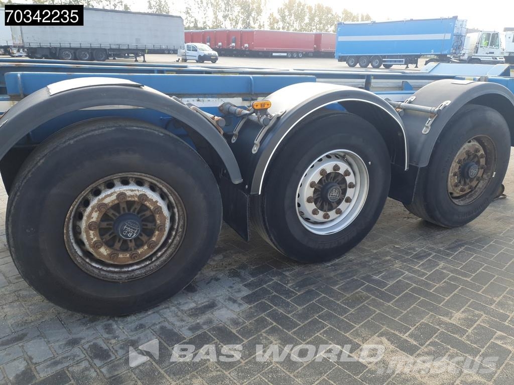 Renders - Has 3 axles Liftachse Mutl 45ft Containertrailer