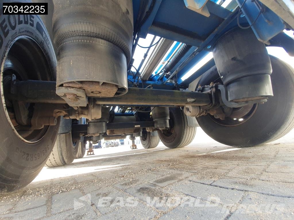 Renders - Has 3 axles Liftachse Mutl 45ft Containertrailer