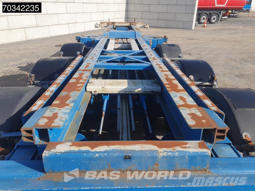 Renders - Has 3 axles Liftachse Mutl 45ft Containertrailer