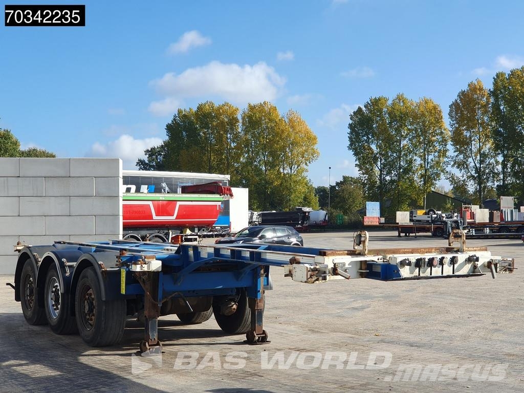Renders - Has 3 axles Liftachse Mutl 45ft Containertrailer