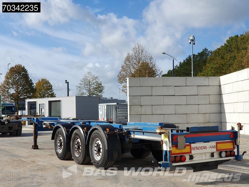 Renders - Has 3 axles Liftachse Mutl 45ft Containertrailer