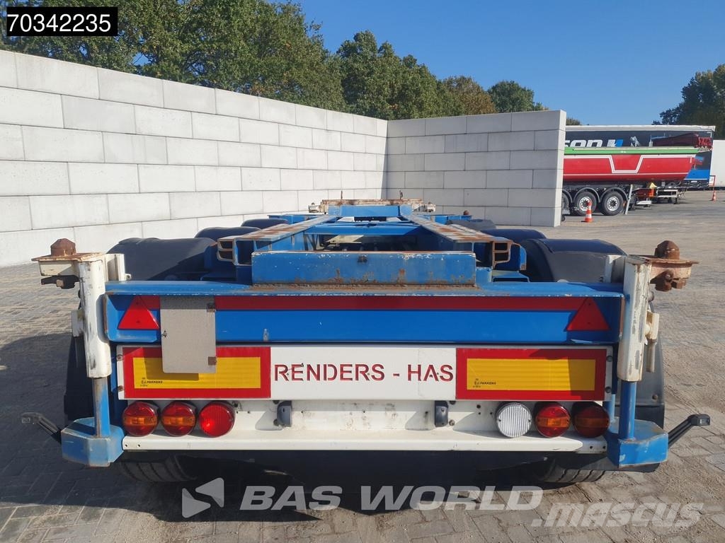 Renders - Has 3 axles Liftachse Mutl 45ft Containertrailer