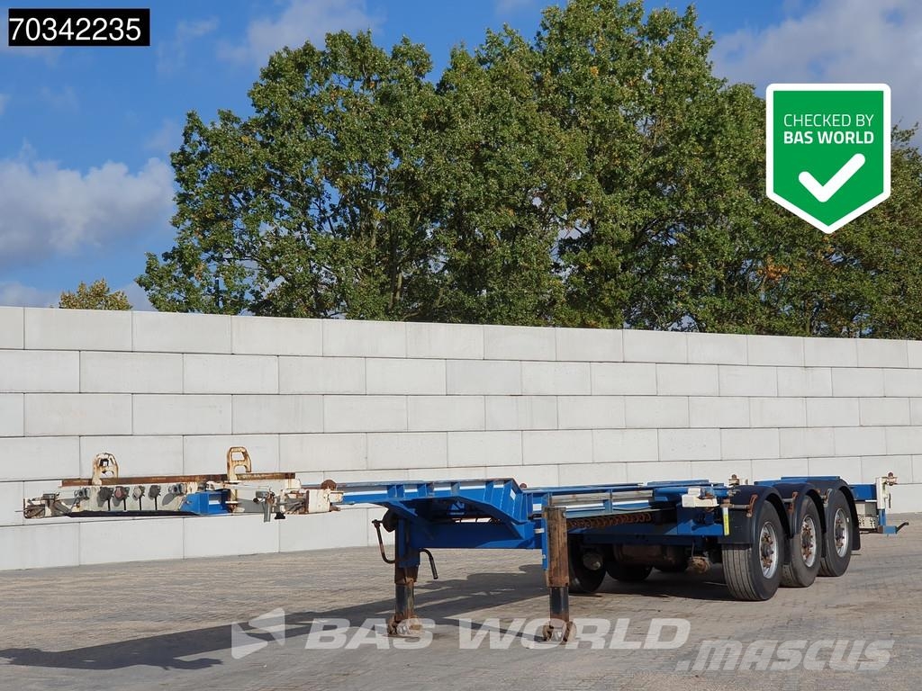 Renders - Has 3 axles Liftachse Mutl 45ft Containertrailer