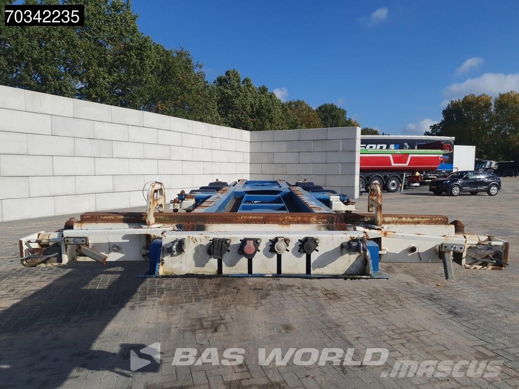 Renders - Has 3 axles Liftachse Mutl 45ft Containertrailer