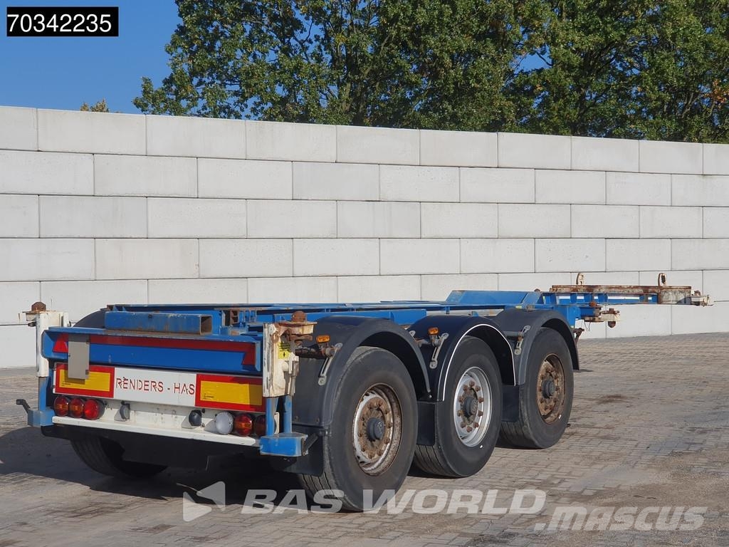 Renders - Has 3 axles Liftachse Mutl 45ft Containertrailer