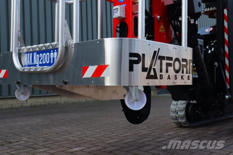 Platform Basket Spider 18.90 PRO CE Declaration, Valid inspection, Nacelles articulées
