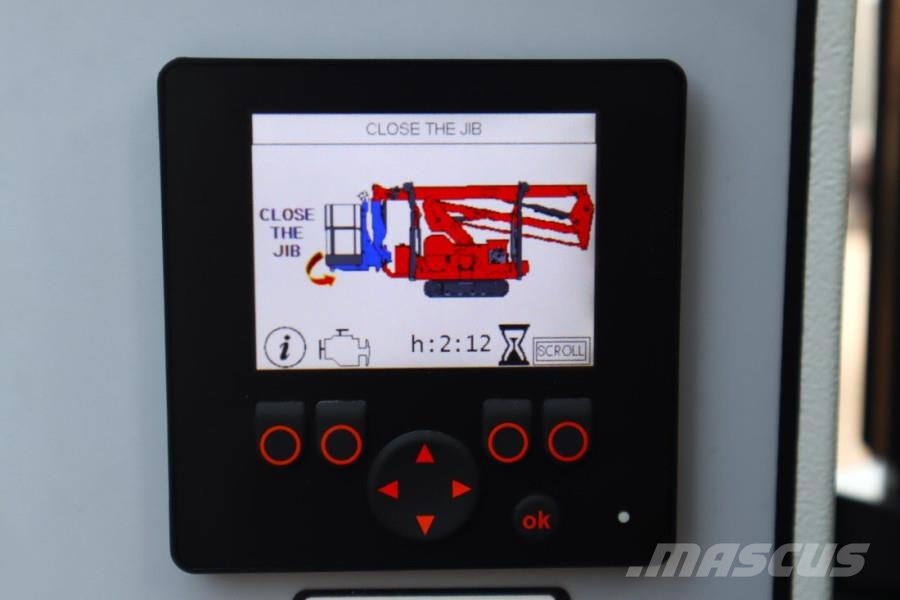 Platform Basket Spider 18.90 PRO CE Declaration, Valid inspection, Nacelles articulées