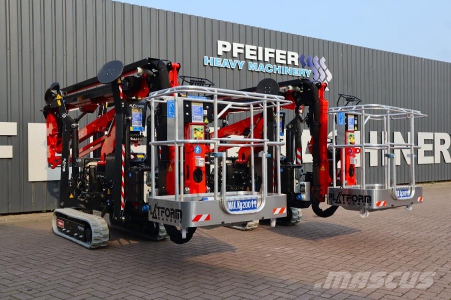 Platform Basket Spider 18.90 PRO CE Declaration, Valid inspection, Nacelles articulées