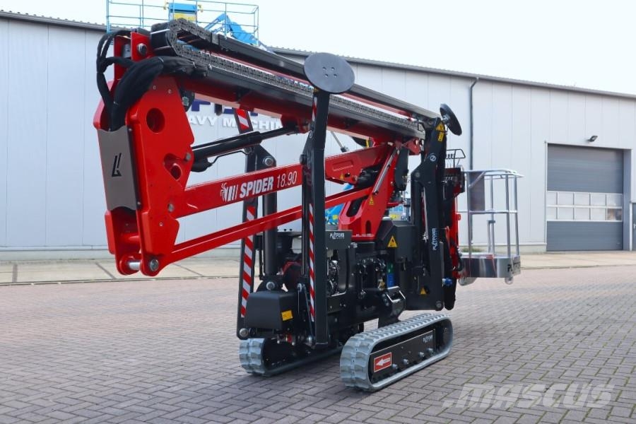 Platform Basket Spider 18.90 PRO CE Declaration, Valid inspection, Nacelles articulées