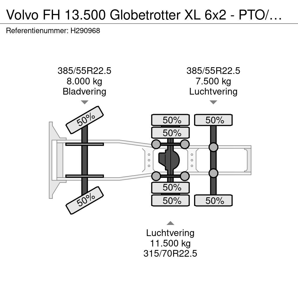 Volvo FH 13.500 Globetrotter XL 6x2 - PTO/Hydraulic - 3. Sattelzugmaschinen