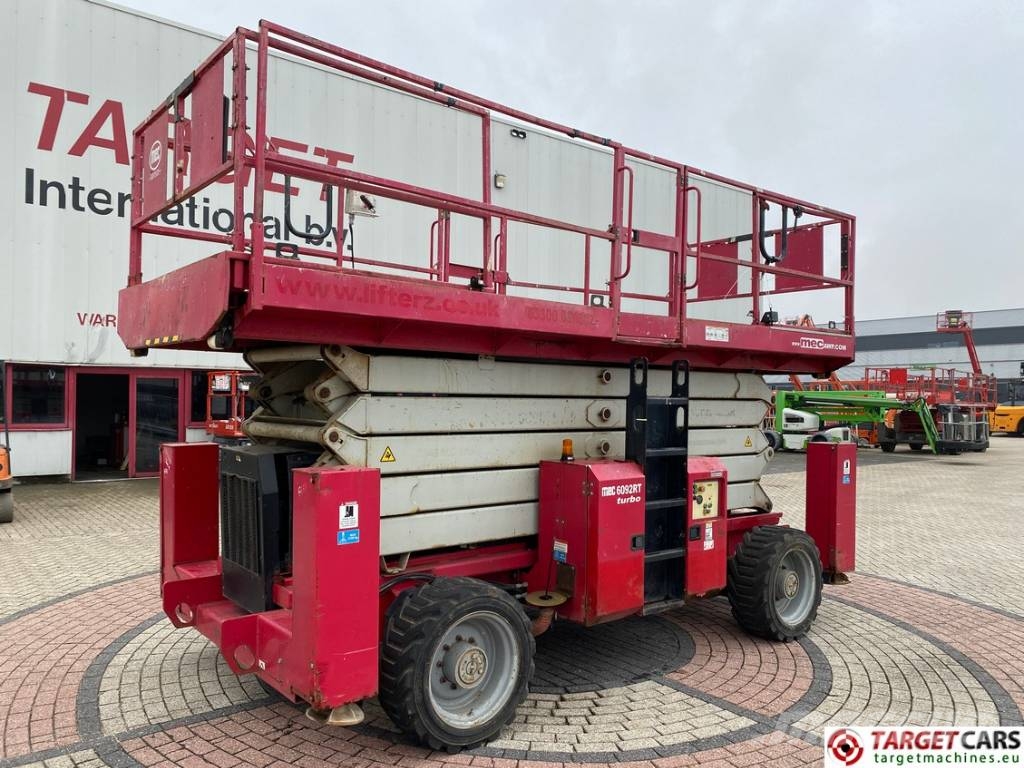 MEC 6092RT Diesel 4x4 Scissor Work Lift 2020cm رافعات مقصية الشكل
