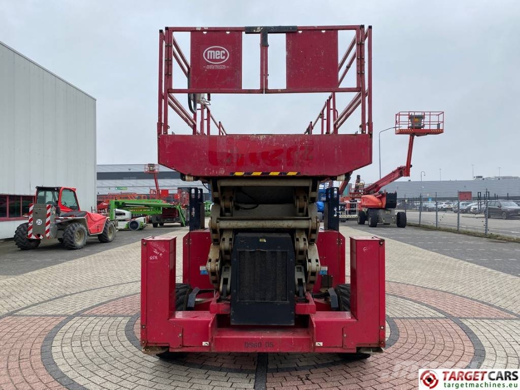MEC 6092RT Diesel 4x4 Scissor Work Lift 2020cm رافعات مقصية الشكل