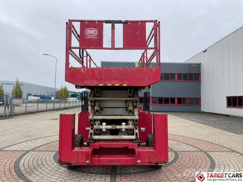 MEC 6092RT Diesel 4x4 Scissor Work Lift 2020cm رافعات مقصية الشكل