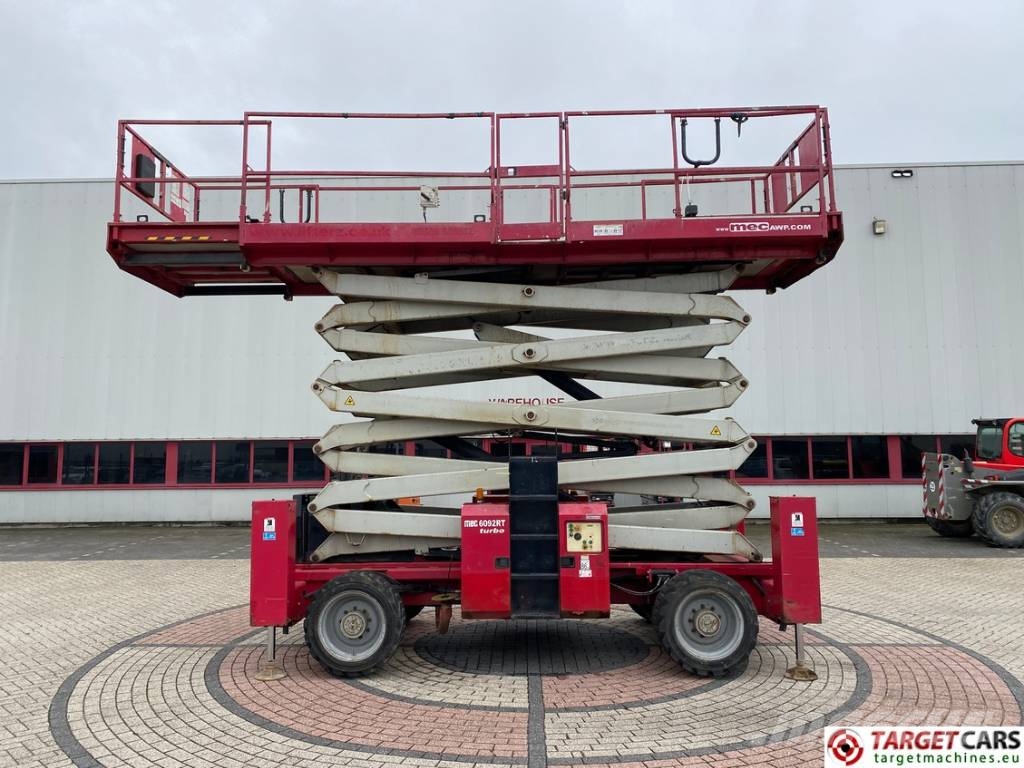 MEC 6092RT Diesel 4x4 Scissor Work Lift 2020cm رافعات مقصية الشكل